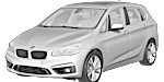 BMW F45 B284D Fault Code